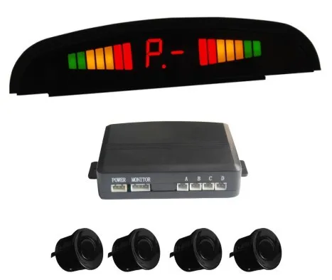 

parking sensor LED Parking sensor Reverse Backup Radar System with Display+4 Sensors various colors