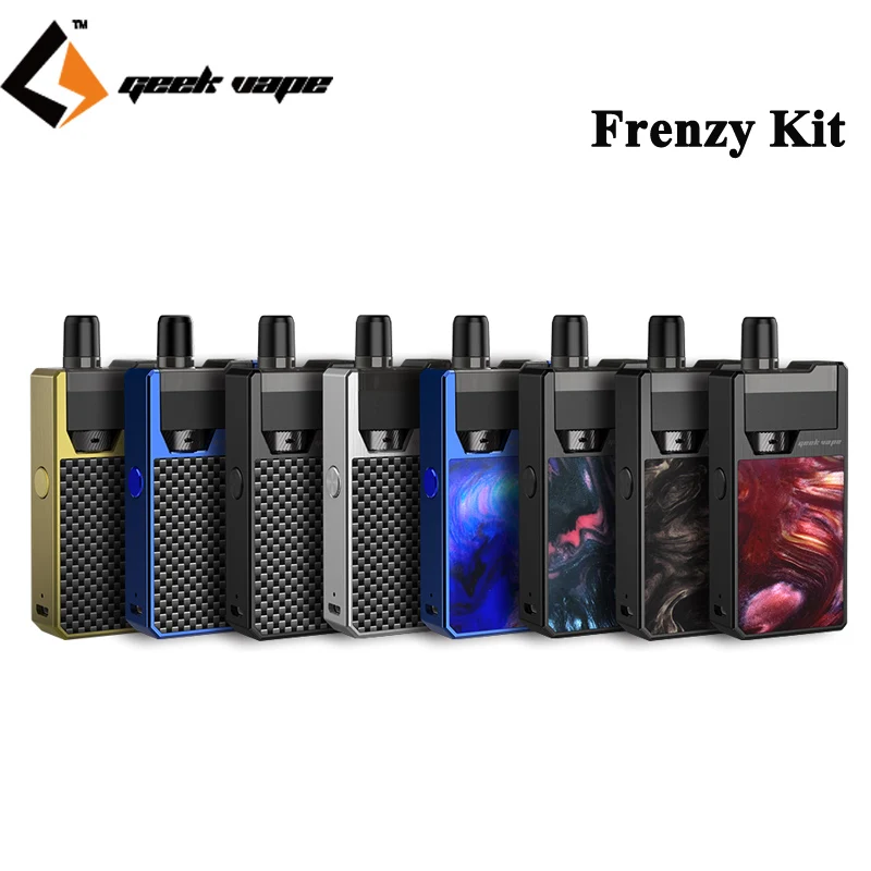 

GeekVape Frenzy Kit Pod System 2ml Cartridge Atomizer 950mA Battery AS Micro Chipset E Cigarette Vape VS Lost Vape Orion DNA