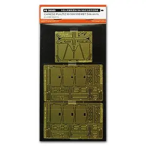KNL HOBBY Voyager Model PE35323 PLA 99 / 99A 99B main battle tank side skirt metal etching pieces | Игрушки и хобби