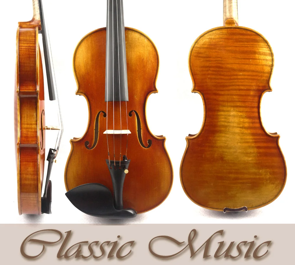 Мощный звук античный стиль лака No1284.Stradivarius 1715 Cremonese копия мастер скрипки