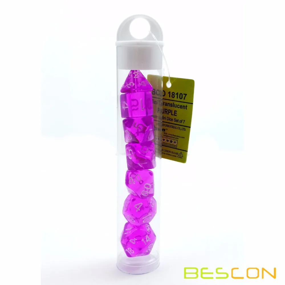 Bescon мини полупрозрачная полимерная фотография 10 мм маленькая ролевая игра набор