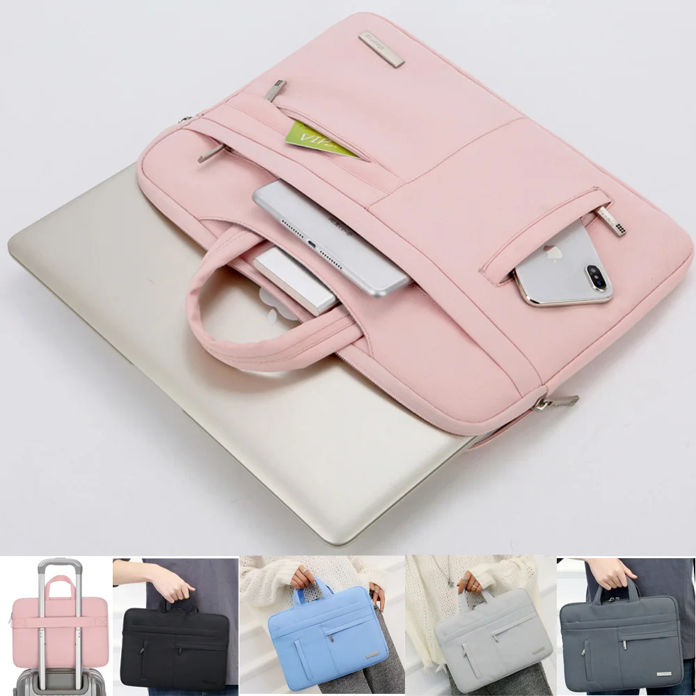 Nylon 13 14 15.6 inch Laptop Bag for Macbook Air Pro Computer Bag Sleeve Case for Dell Asus Lenovo HP Acer Notebook Handbag 13.3