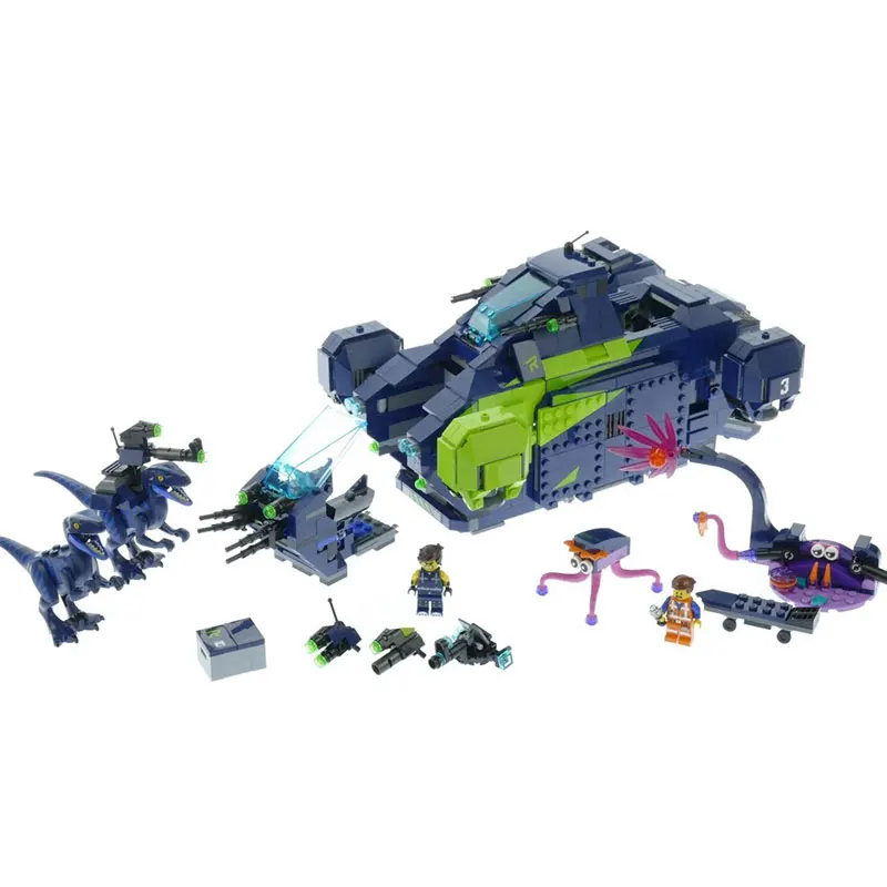 

LEPIN 45012 Rex's Rexplorer Compatible Legoinglys 70835 Blocks Bricks Building Educational Toys Model Gifts Assembled DIY