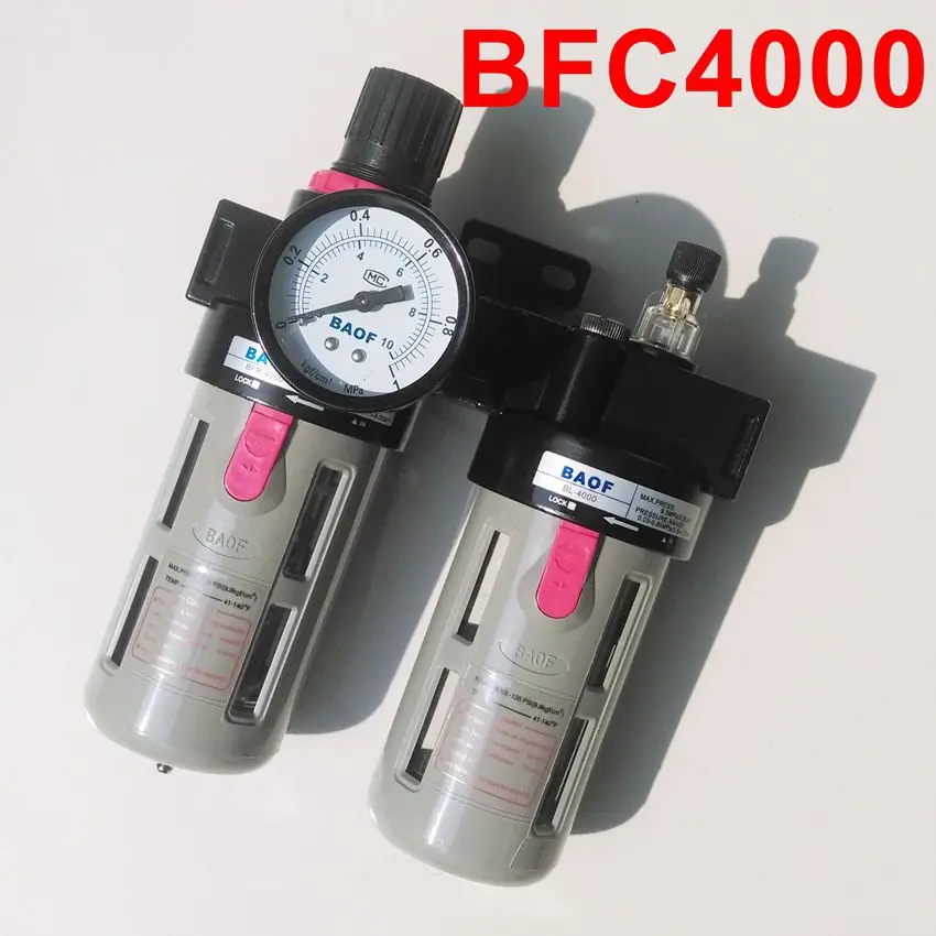 BFC4000 Air Filter Regulator Lubricator Combinations 1/2'' Port Thread F.R.L Unit | Обустройство дома