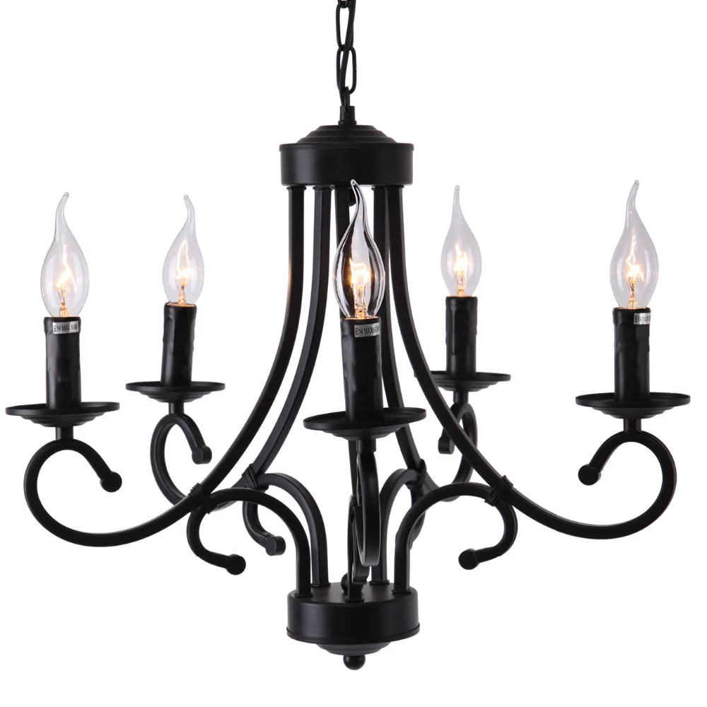 

5 arm Retro chandelier light ceiling lamp light Personality Bar Style pendant light
