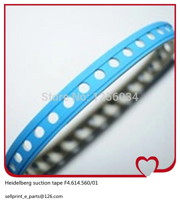 

1 piece high quality suction tape F4.614.560/01 for offset machine XL75,SM102,XL105,XL145,XL162, printer parts size=245*10mm