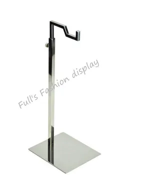 

2pcs Free shipping high quality stainless steel matel women bags display holder wig/silk scarf/purse/handbag display stand rack