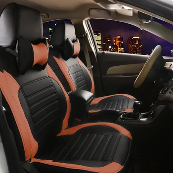 

leather car seat covers for MITSUBISHI lancer lancer V3/5/6 Pajero Sport Outlander Pajero V73/77 Grandis EVO IX dx 7 accessories