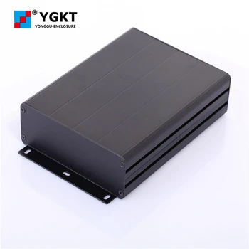 

122*45-160mm (W-H-L) standard sliver color aluminum enclosure for gps tracking/aluminum extrusion enclosure/project box metal