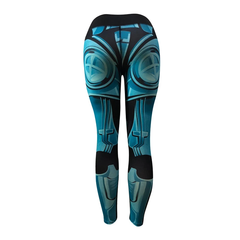 Women Yoga Pants High Elastic Fitness Sport Leggings Tights Slim Running Yoga Athletic Pants Training Trousers #FS#4JU12 (3)