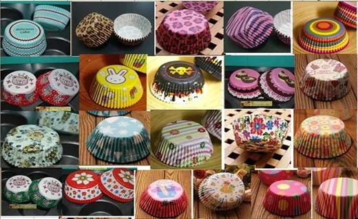 10000 pcs Muffins Paper Cupcake Wrappers Baking Cups Cases Muffin Boxes Cake Cup Decorating Tools Kitchen Cake Tools