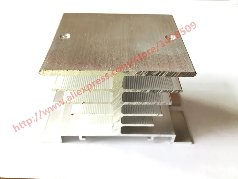 High Quality 5 Pcs Single Phase Solid State Relay SSR Radiator Aluminum ...