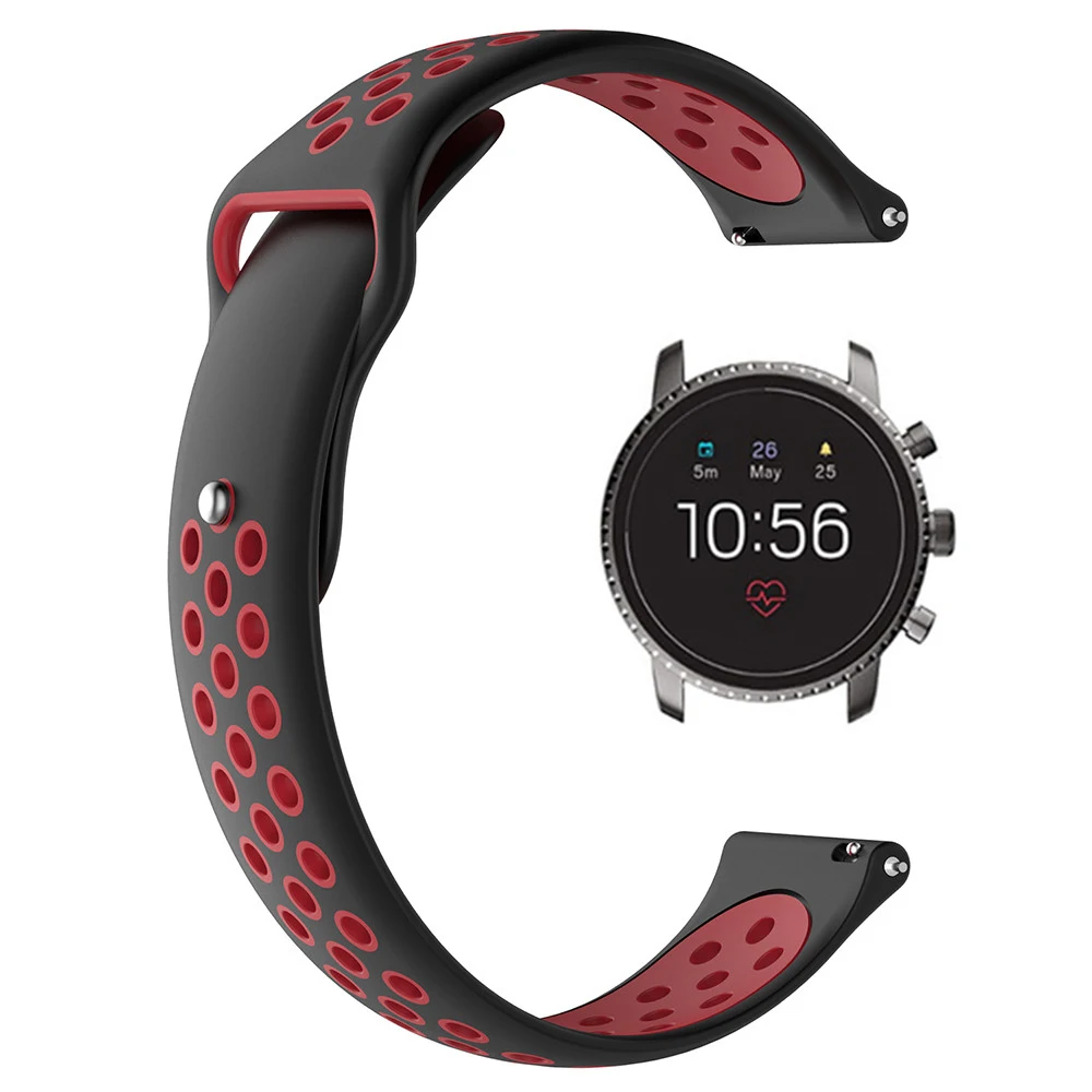 Ремешок для часов Fossil Gen 4 Q ознакомитель HR/Gen 3 разведчик часы ремешок Браслет