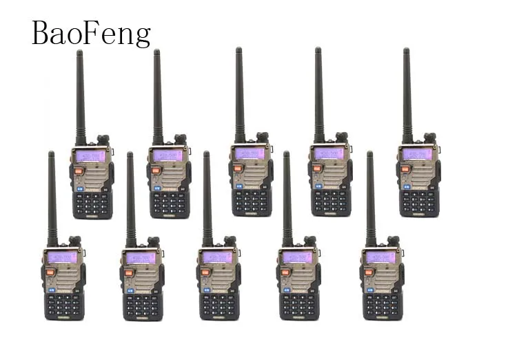Baofeng UV 5RE For Police Walkie Talkie Scanner Radio Dual Band Cb Ham Radio Transceiver UHF 400
