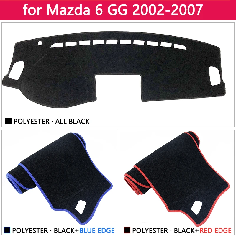 Для Mazda 6 2002~ 2007 GG Противоскользящий коврик для приборной панели Защита от солнца Dashmat защитные аксессуары Atenza 2003 2004 2005 2006 Wagon