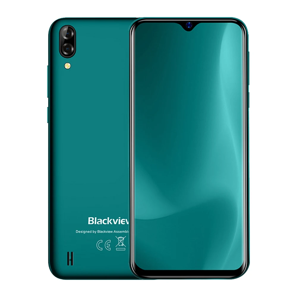 Blackview A60 6," экран капли воды 4080 мАч Смартфон Android 8,1 13MP задняя камера Сотовый телефон MT6580 четырехъядерный мобильный телефон