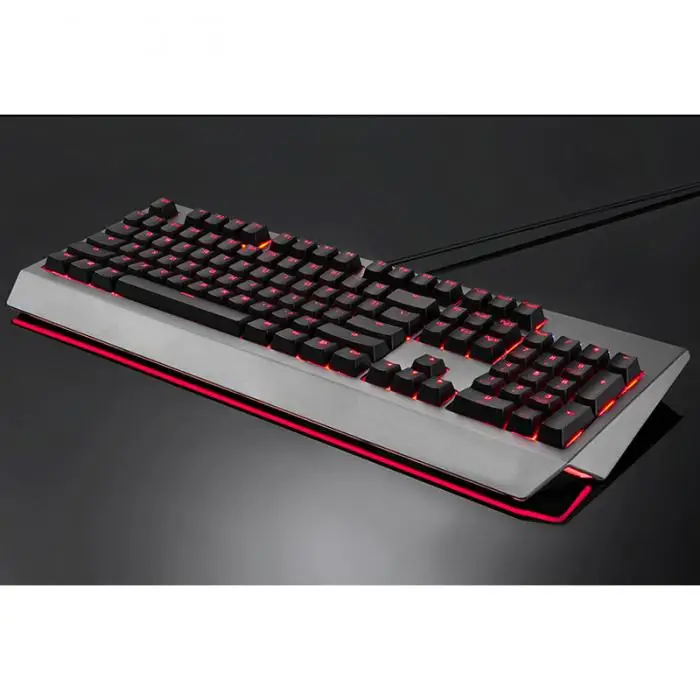 USB проводные механические клавиатуры с RGB подсветкой 104 клавиш игровая клавиатура для ПК компьютера LSMK99