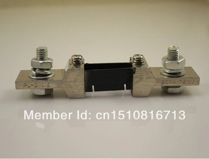 

Shunt Resistor for DC 200A 75mV Current Meter Ammeter