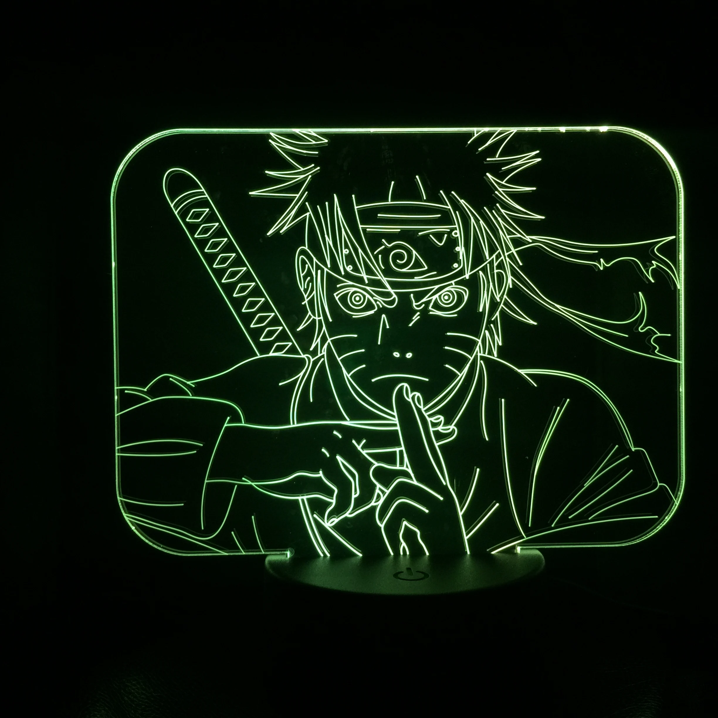  Naruto Uzumaki LED Night Light USB Touch Sensor RGB Home Decor Decorative Lamp Child Kids Naruto Uz - 32970505074