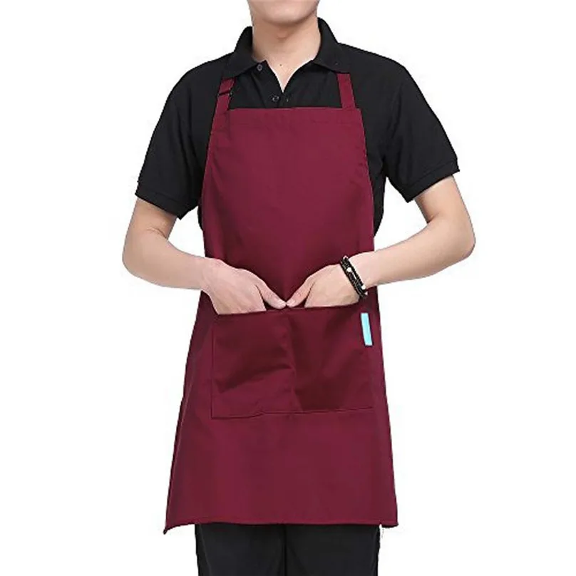 Women Apron Fashion Coffee Shop Waist Kitchen Adult Florist Home Gown Work Dress Cooking Baking Restaurant aprons #3f15s (15)