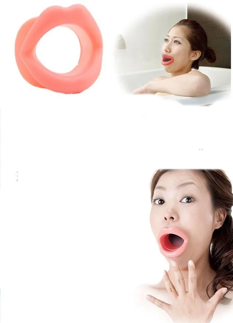 Massage Face-lift Tool Make Up Silicone Rubber Maquiagem Face Care Slimmer Mouth Muscle Tightener Anti-aging Anti-wrinkle Beauty