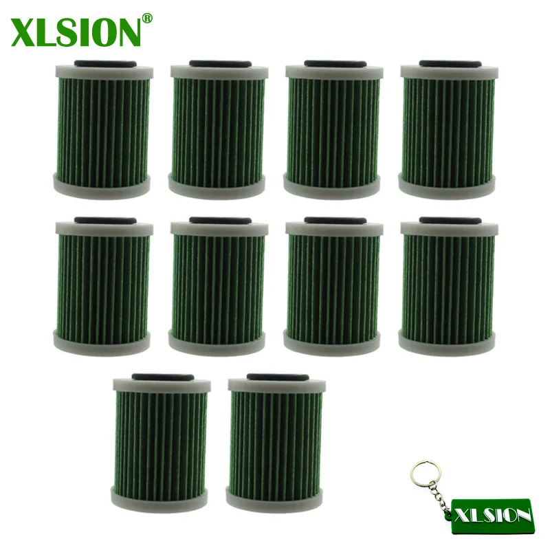 Xlsion 10x топливный фильтр для Yamaha 6P3-WS24A-01-00 VF200 VZ200 Z300 VZ225 VZ250 VZ150 F150 F200 F225 F250 B VZ175 VZ300 Сьерра-Леоне