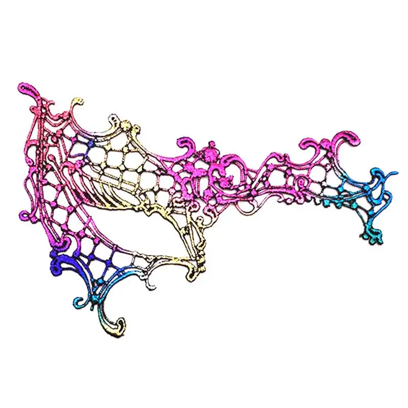 15 шт. вечерние маска для Для женщин и Для мужчин красочные кружева вечерние глаз маска для маскарада Детский костюм для вечеринок на