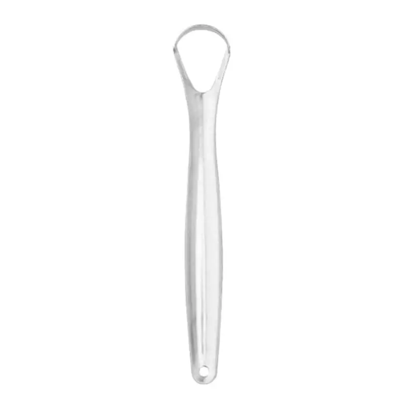 

Tongue Scraper Reusable Stainless Steel Oral Fresher Cleaner Brush for Kids Adults Clean Accessory T77