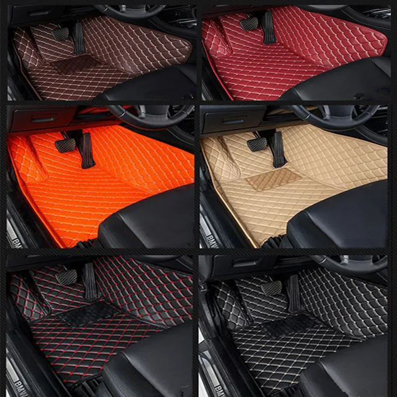 

Car floor mat for Bmw X1 X3 X4 X5 X6 E53 E70 2014- 2016 2017 2018 Custom auto foot Pads automobile carpet cover