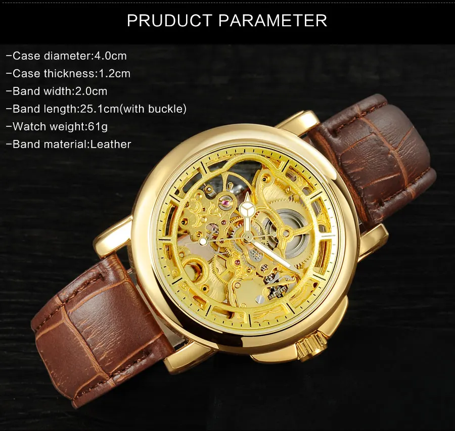 F-A979_01 FORSINING New Fashion Golden Mechanical Watch Men Design Top Brand Luxury Leather Skeleton Man Auto Wristwatch Relogio Masculino (2)