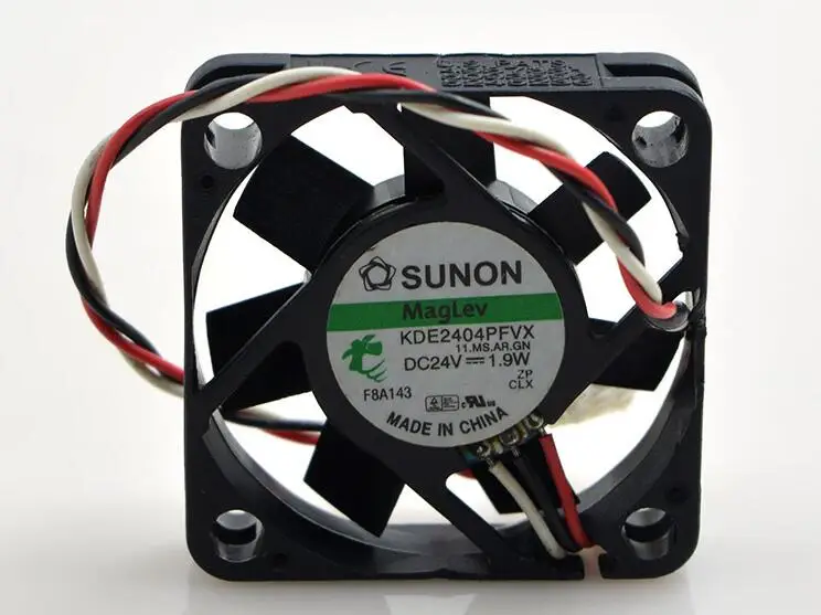 

SUNON KDE2404PFVX 24V 1.9W 401044CM 3-line silent converter fan