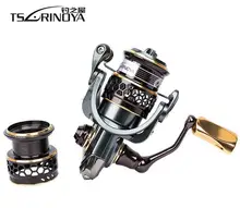 TSURINOYA Jaguar Series 1000 2000 3000 Double Spool Stainless Steel Bearing Ultra light Lure Spinning Reel