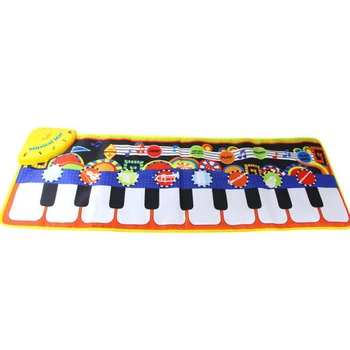 

Kids Educational Piano Keyboard Mat Battery-powered Music Creeping Carpet with 8 Sound Effects