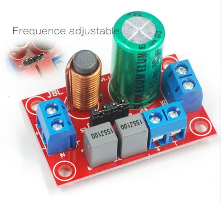 

KYYSLB Adjustable Multi Speaker Treble Bass 2 Unit Audio Frequency Divider 2 Way Crossover Filters