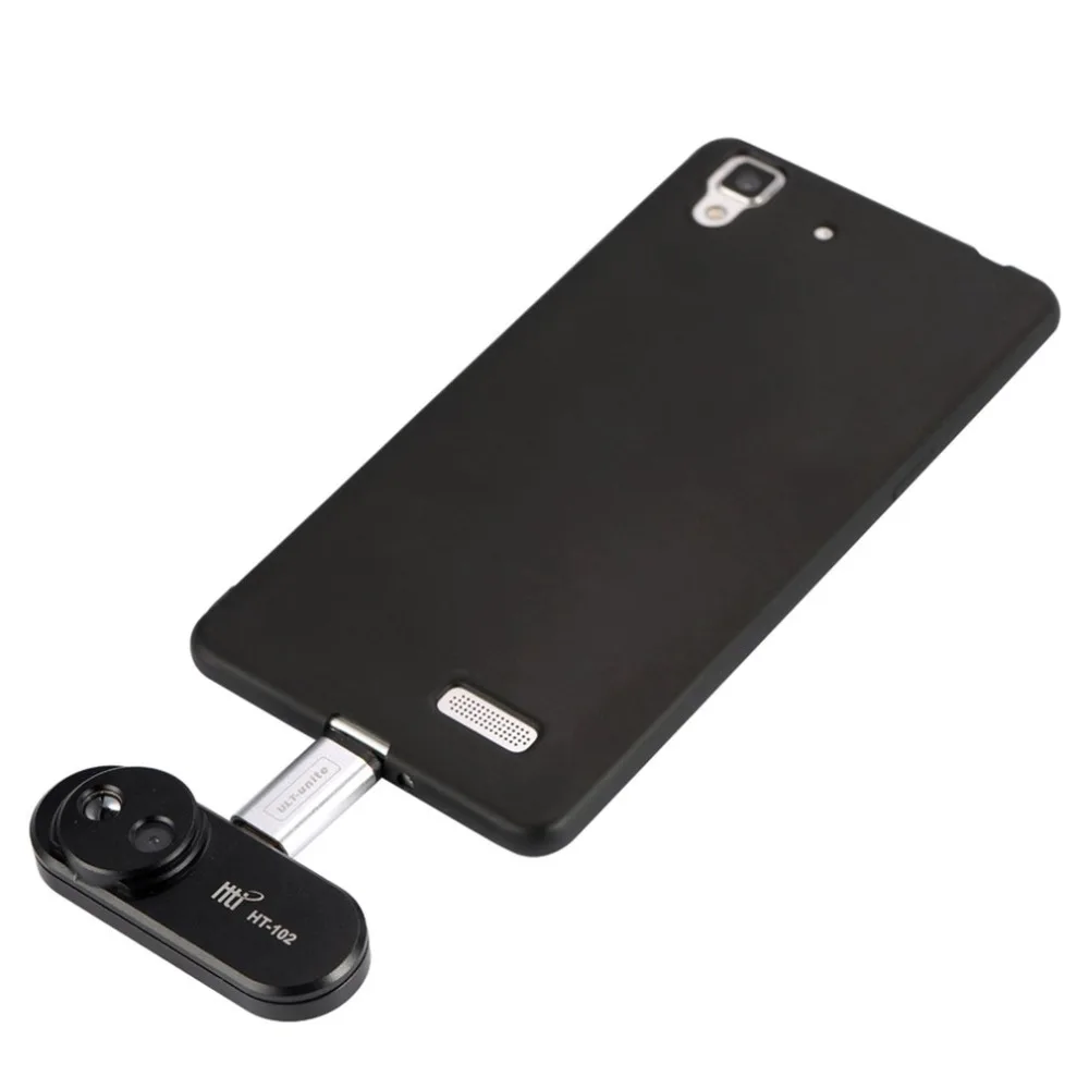 

HT-102 Mobile Phone External Infrared Thermal Imager Infrared Camera Thermometer Android Phone OTG Function With Adapter