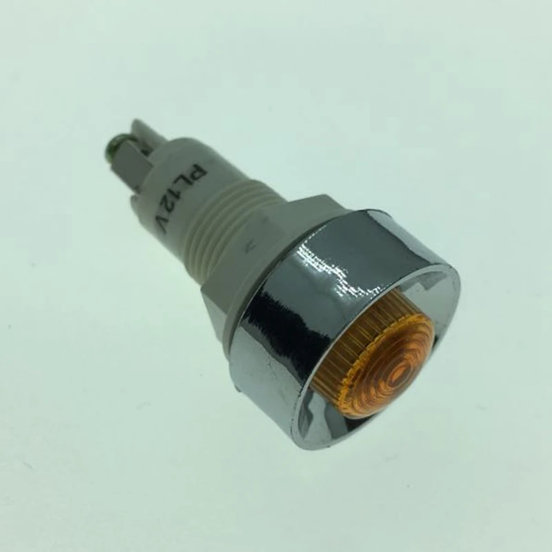 HOT-10Pcs Pl сигнальный индикатор Кнопка открытия 13,5 мм