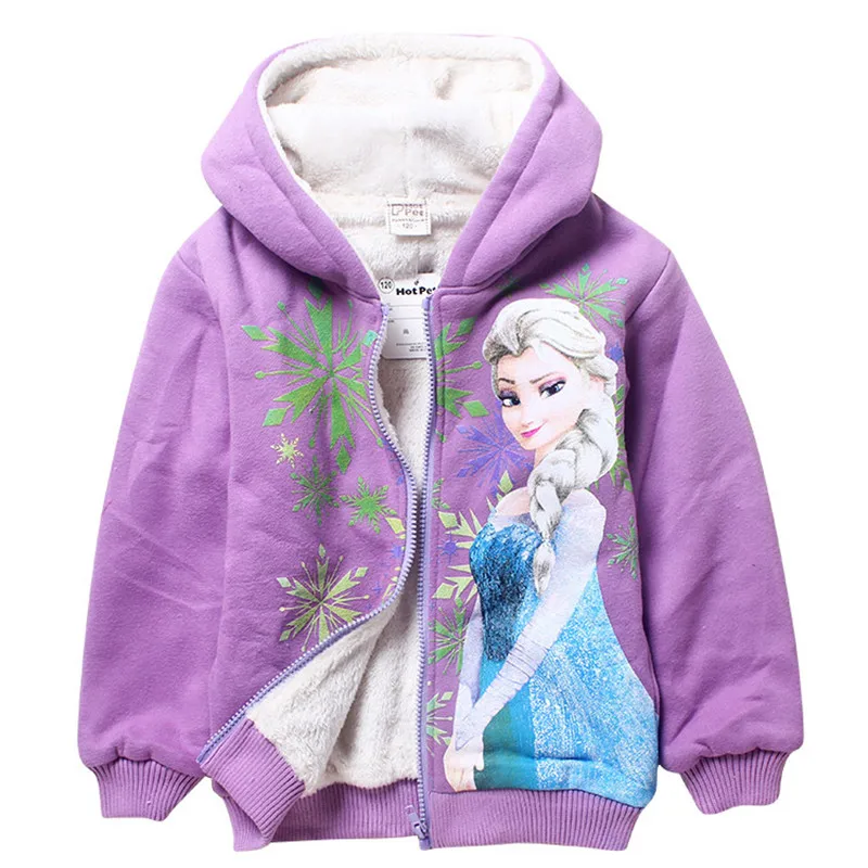 Baby Boys Girls Winter Coats Graffiti Hooded Jackets Elsa Anna Coustumes Children pokemon spiderman Outerwears Kids Clothes 4-12 (17)