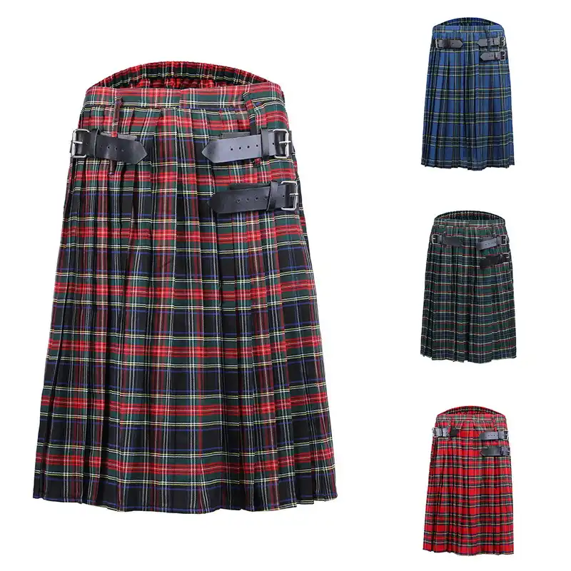 saia xadrez masculina