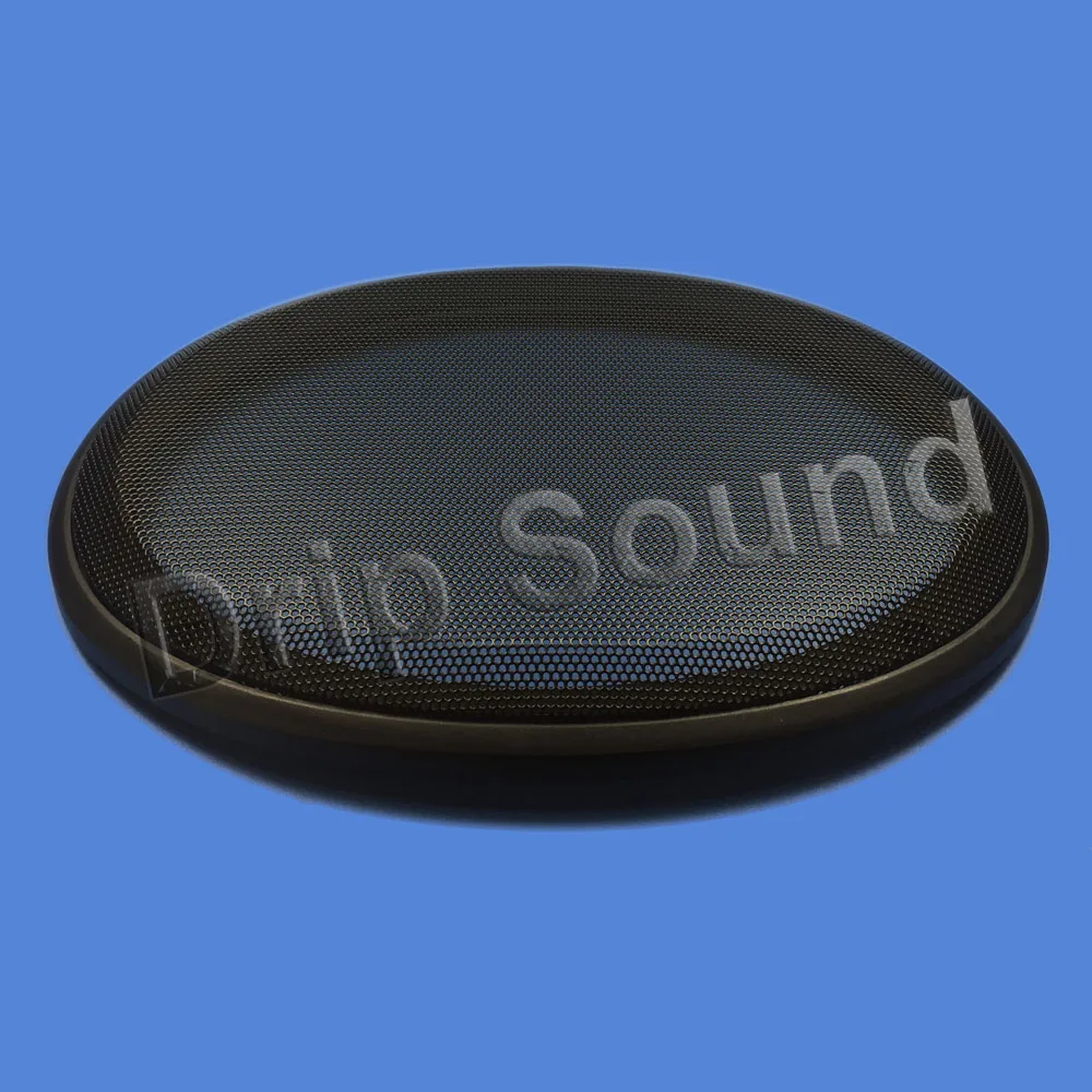 Для " x 9" 6x9 дюймов Автомобильный аудио динамик преобразования чистая Крышка декоративный круг металлическая сетка решетка защита