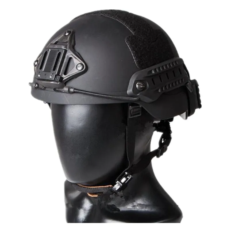 Sentry Helmet (XP) ABS material tactical fast helmet For Airsoft Paintball cycling helmet Black DE FG M L (1)