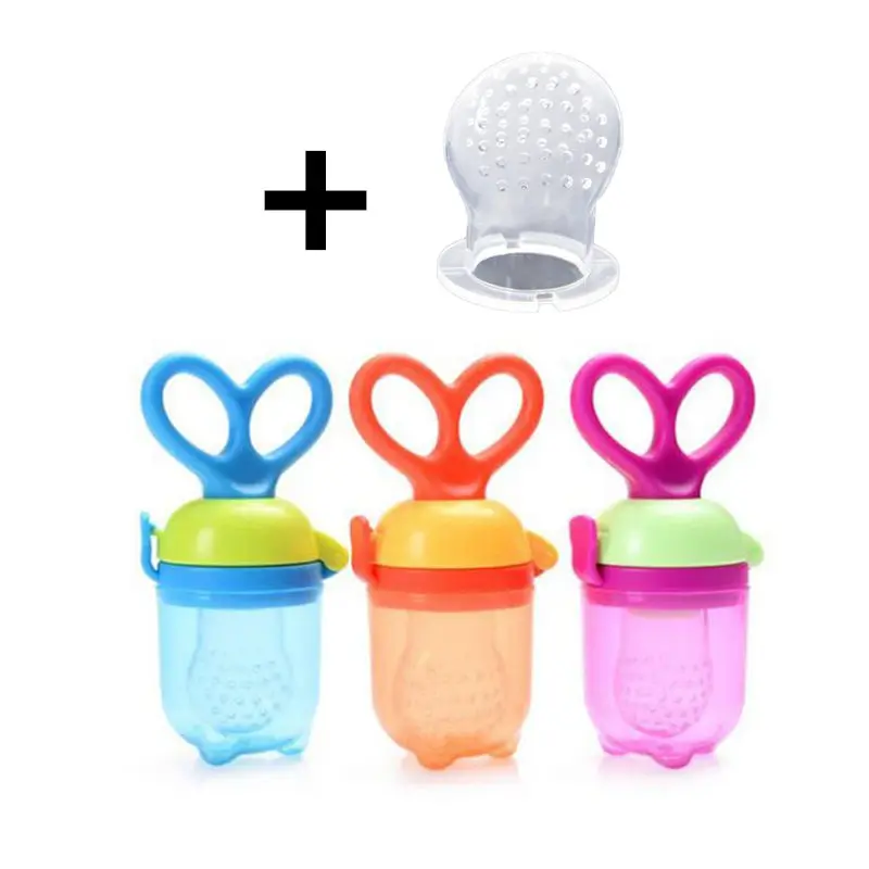 

Fresh Food Nibbler Baby Pacifiers Feeder Toddler Fruit Feeder Nipples Feeding Safe Baby Nipple Supplies Teat Pacifier Bottle