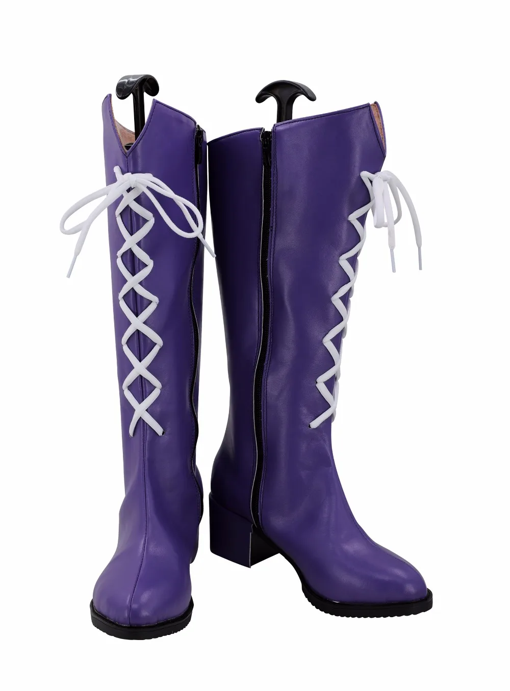 Sailor Moon Sailor Saturn Cosplay Boots Purple Shoes Costume Made (2)