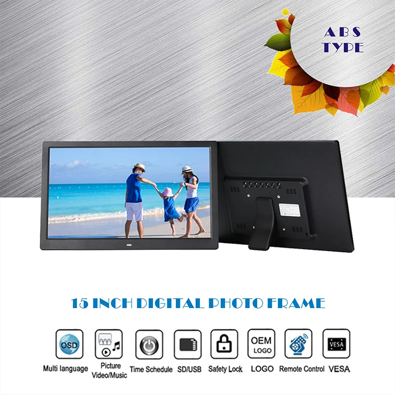

15 INCH DIGITAL PHOTO FRAME FOR COMMEMORATIVE DAILY USE