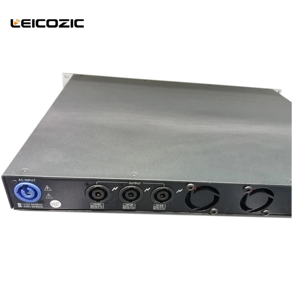 Профессиональные усилители leicosic DX6100 100 Вт 6 каналов класс d Вт|professional power amplifier|6