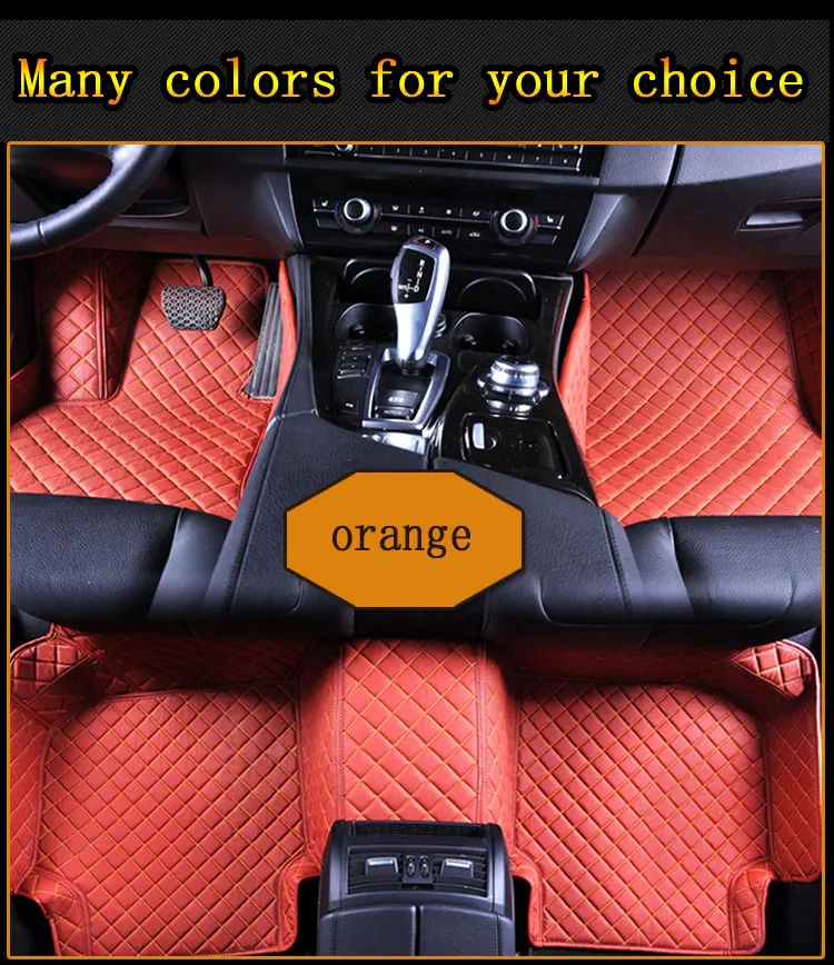 

Custom car floor mats for Audi A1 A3 A4 A5 A6 allroad A7 A8 A8L Q3 Q5 Q7 car-styling foot case rugs carpet anti-slip liners