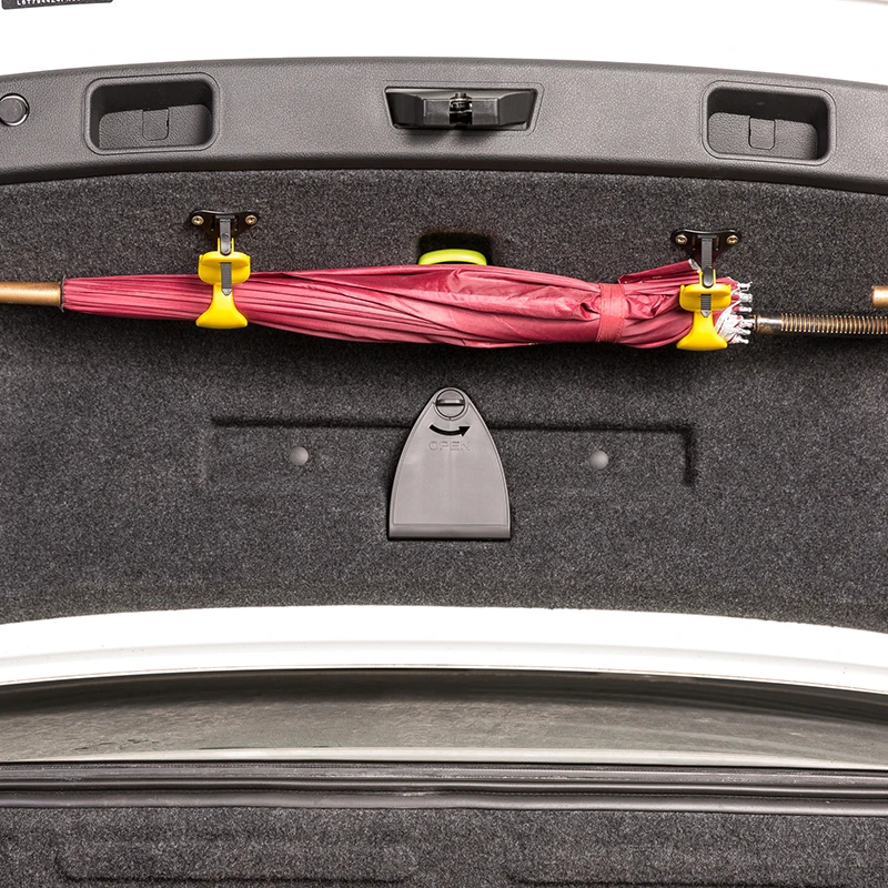 

Car Styling ABS Universal Car Interior Trunk Mounting Bracket Umbrella Holder Fastener With Screws For Umbrella Auto Accessories