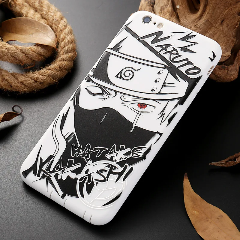 Чехол с рисунком Наруто Саске Какаши для iPhone XS Max XR Itachi Minato, мягкий силиконовый чехол для iPhone X XS XR 6 6S 7 8 Plus, чехол