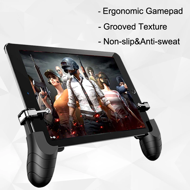  Professional Tablet Game Trigger Fire Button For IOS Game Grip Handle Aim Key L1R1 Controller For A