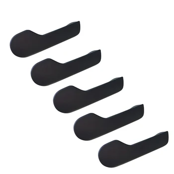 

5Pcs OEM Black Hood Release Lever Grip Handle Engine Cover Handles For Beetle Bora Caddy Golf Jetta Passat Tiguan 1J1 823 533 C