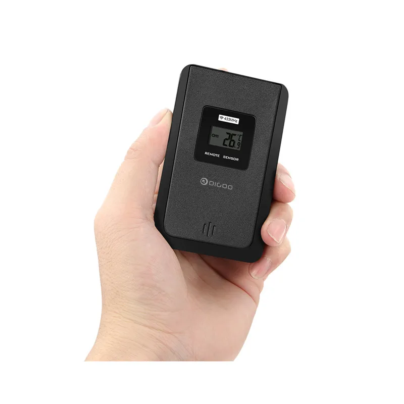 Digoo DG-TH1180 TH1180 домашняя комфортная уличная стеклянная панель термометр гигрометр Будильник Температура Влажность монитор